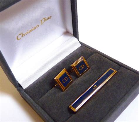 christian dior tie|christian dior cufflinks.